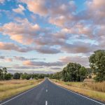 strada peisaj pustiu