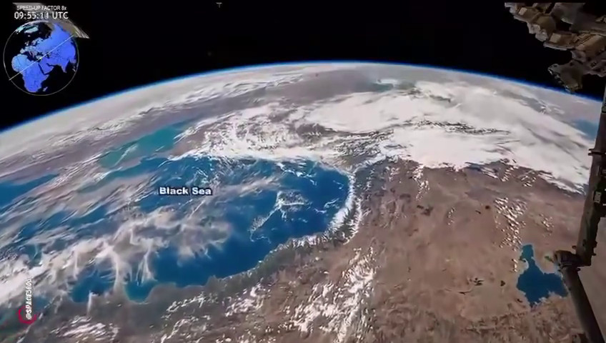 Ambasada României publică imagini cu Marea Neagră surprinse de nava spațială Orion în misiunea Artemis II 1 vlcsnap 2026 04 10 22h32m23s348